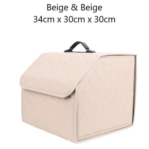 Organisateur Coffre Voiture Pliable 49€ - Boîte Rangement 3 Tailles | Matscarlux™